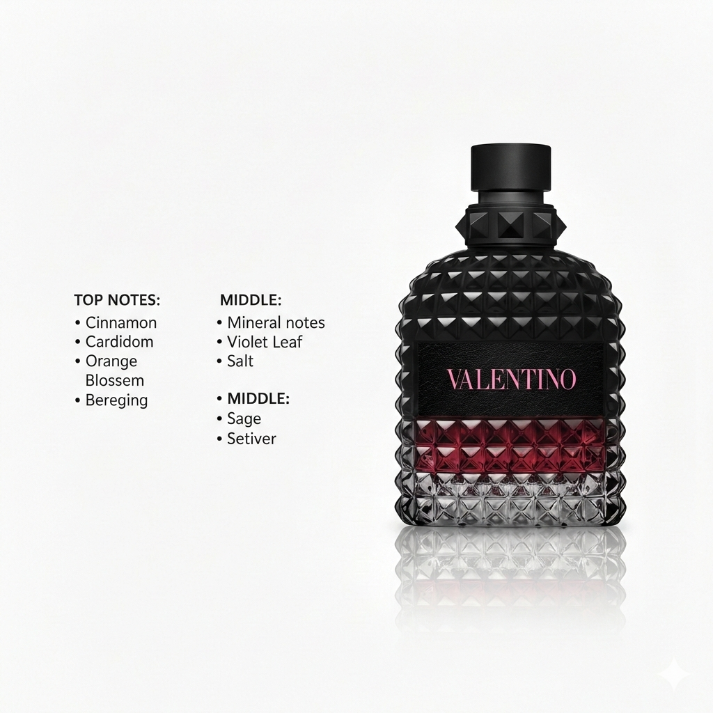 ROMA NERO "Inspired by  Valentino born on Roma"